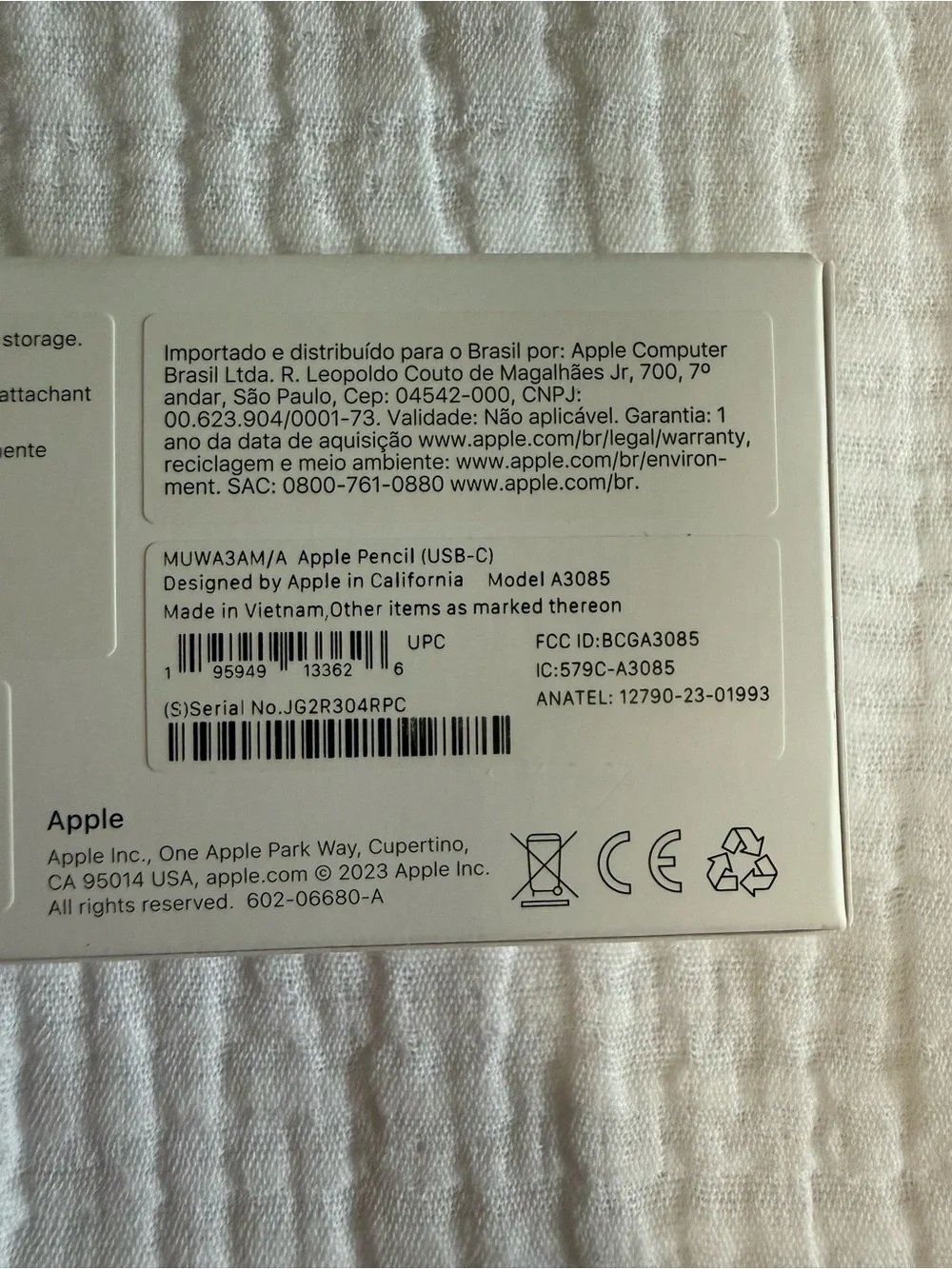 Apple Pencil - White (USB-C) - Picture 6 of 6